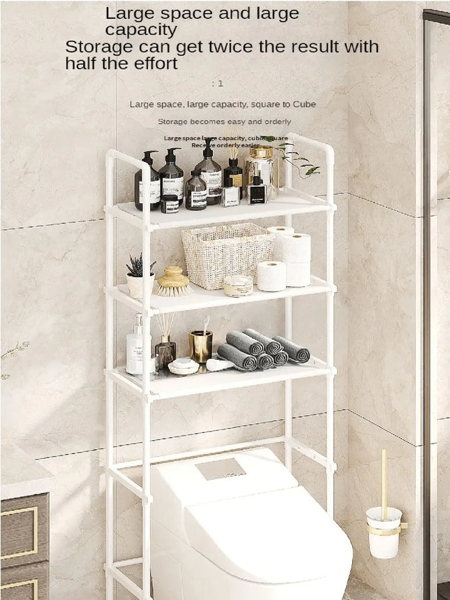 Estante para Ahorro de Espacio para Baño, 3 niveles