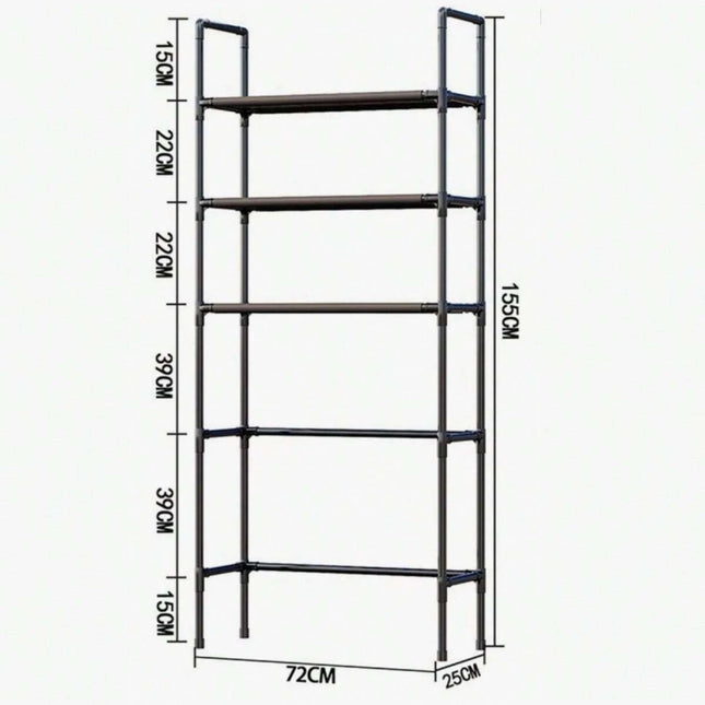 Organizador Para Baño Lavadora Rack Estante Sanitario Repisa