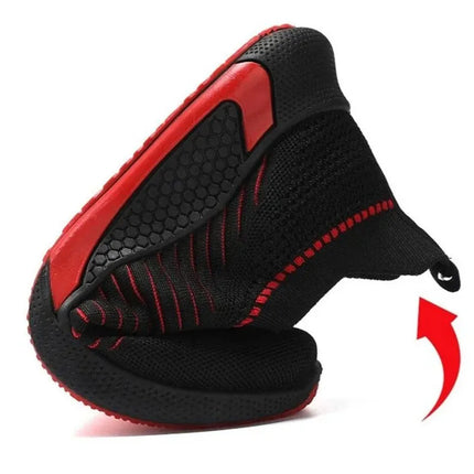 Zapatillas Casuales Transpirables de Malla Ligera y Suela Suave para Hombres, Cómodas para El Traslado Diario y Caminar