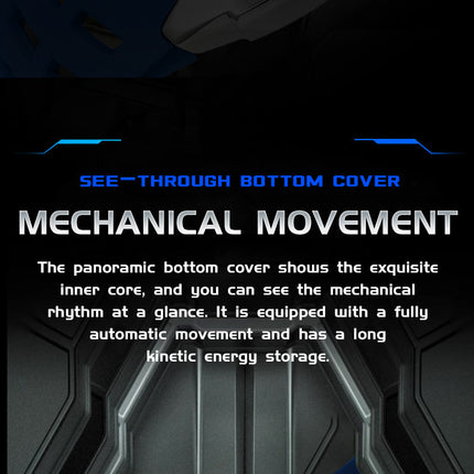 Reloj Mecánico MEGIR para Hombre – Estilo de Lujo con Movimiento Automático y Diseño Esqueleto