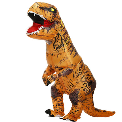 Disfraces inflables de dinosaurio t-rex para niños y adultos, Purim, mascota de Navidad y Halloween, disfraz de fiesta de Anime, trajes de lujo