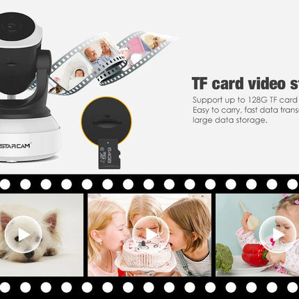 Vstarcam 3MP HD cámara IP inalámbrica WiFi cámara de vigilancia CCTV 1080P seguridad del hogar IR visión nocturna PTZ cámara de Monitor de bebé
