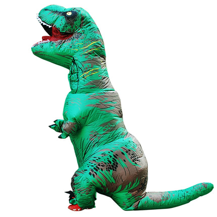 Disfraces inflables de dinosaurio t-rex para niños y adultos, Purim, mascota de Navidad y Halloween, disfraz de fiesta de Anime, trajes de lujo