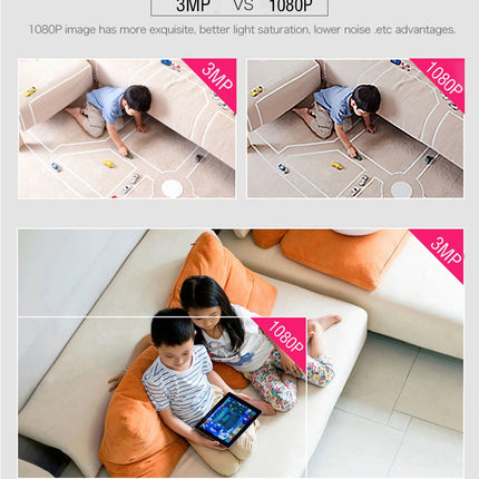 Vstarcam 3MP HD cámara IP inalámbrica WiFi cámara de vigilancia CCTV 1080P seguridad del hogar IR visión nocturna PTZ cámara de Monitor de bebé
