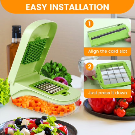 14/16 in 1 Multifunctional Vegetable Chopper Handle Food Grate Food Chopper Vegetable Slicer Dicer Cut Kitchen Items cocina