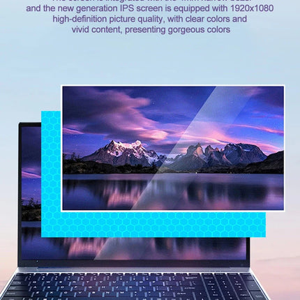 Ordenador Portátil de 15,6’’ – 16GB RAM, 2TB SSD, Intel N3700, Windows 11 Pro