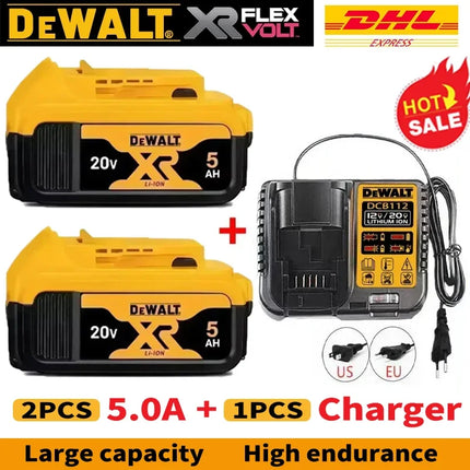 DeWalt – Taladro de Impacto sin Escobillas 20V, DCD805 | Taladro Atornillador Eléctrico Multifunción con Batería de Litio Recargable