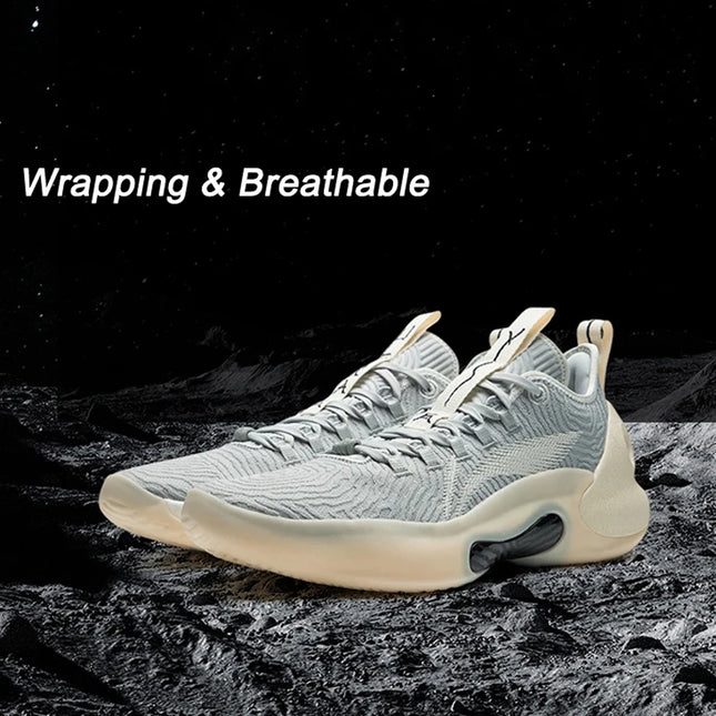 Li-ning hombres YUSHUAI ULTRA baja zapatos de baloncesto profesionales forro de BOOM zapatos de competición deportiva zapatillas de deporte ABAU033