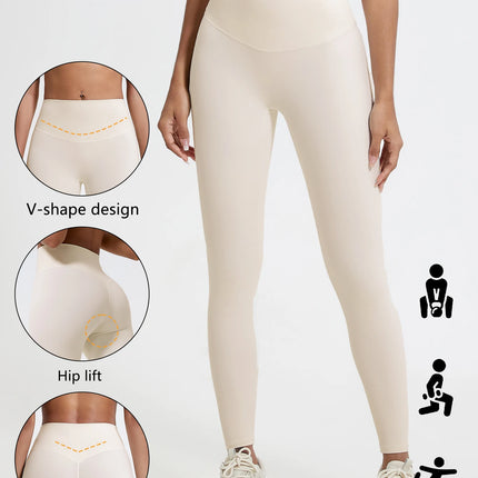 Hearuisavy-mallas de cintura alta de telas súper suaves, pantalones de Yoga para gimnasio de secado rápido, mallas de entrenamiento para correr, mallas deportivas de realce para mujer