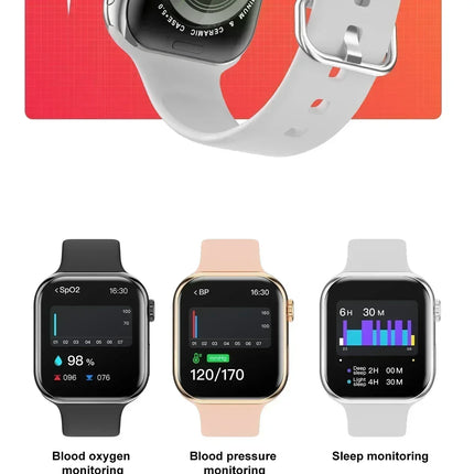 DTNew 2025 Original para Apple Watch 10 reloj inteligente hombres temperatura corporal Bluetooth llamada NFC GPS deportes mujeres SmartWatch para Apple