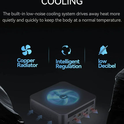 Mini PC Gamer con Windows 11 Pro – Intel Core i9, 16GB DDR4, 1TB SSD, 4K HD