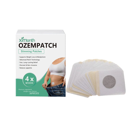 Parche de hierbas para el ombligo, promueve el metabolismo, quemar grasa, mejorar la circulación gastrointestinal, elimina el edema, pegatinas de desintoxicación corporal