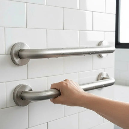 Reposabrazos de Acero Inoxidable – Alta Resistencia, Antioxidante y Fácil de Instalar para Baño, Hogar u Hospital