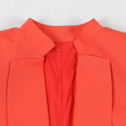 Conjunto de chaqueta larga X de manga larga para mujer, abrigo + traje de pantalón largo, ropa de calle de primavera 2025, conjunto de dos piezas, trajes de trabajo de África OL