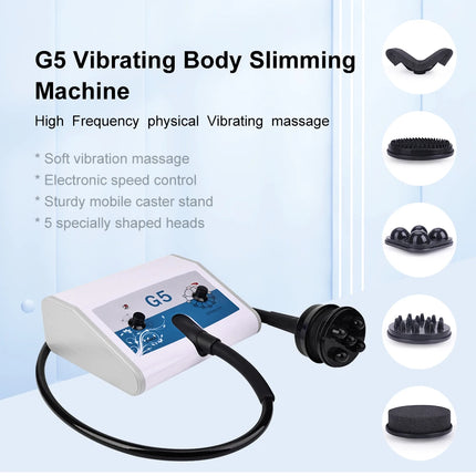 Máquina vibratoria adelgazante G5, equipo de masaje para dar forma al cuerpo de alta frecuencia, Reduce la celulitis, productos de pérdida de peso 5 en 1 para Spa