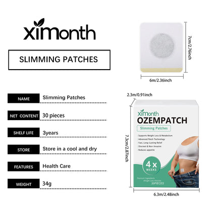 Parche de hierbas para el ombligo, promueve el metabolismo, quemar grasa, mejorar la circulación gastrointestinal, elimina el edema, pegatinas de desintoxicación corporal