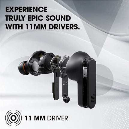 JBL Live Pro + auriculares inalámbricos verdaderos con estuche de carga auriculares adaptables con cancelación de ruido auriculares impermeables con micrófono