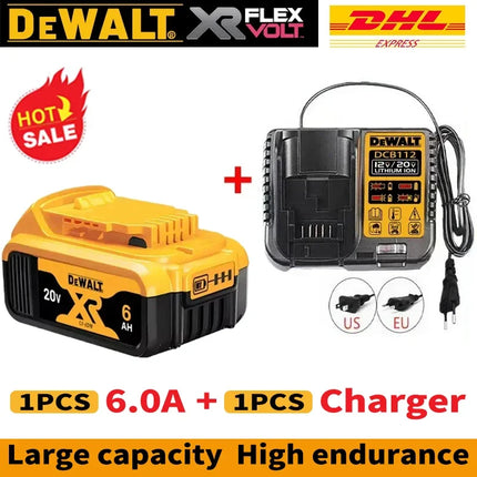 DeWalt – Taladro de Impacto sin Escobillas 20V, DCD805 | Taladro Atornillador Eléctrico Multifunción con Batería de Litio Recargable