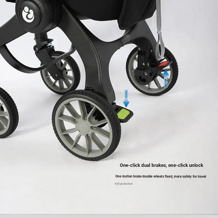 Cochecito de bebé multifuncional 4 en 1, carrito Convertible para recién nacido, asiento de seguridad, Combo, cochecito de bebé plegable