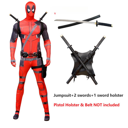 Disfraz de Deadpool para niños, regalos de superhéroe, mono de Deadpool, disfraces para niños, traje de superhéroes para niños, disfraz de Halloween para niños