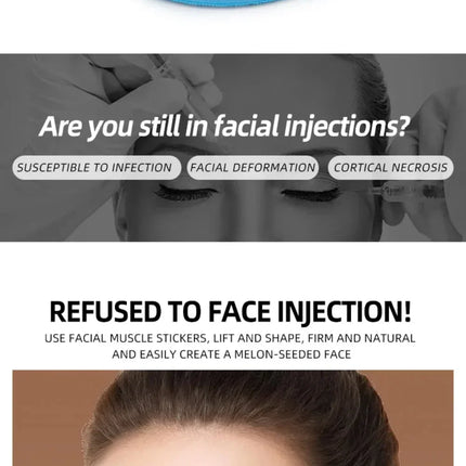 Cinta de kinesiología de 2,5 CM x 5M para cara, línea en V, cuello, ojos, levantamiento de arrugas, cinta adhesiva, herramienta de cuidado de la piel Facial, vendaje elástico