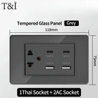 Thai-2AC / Glass Grey