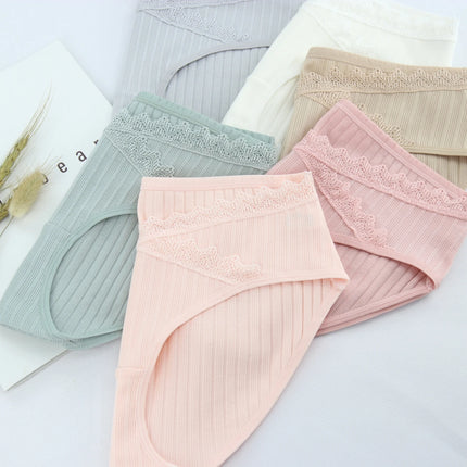 Bragas de maternidad de cintura baja, bragas de maternidad transpirables de algodón puro, bragas de maternidad cómodas sin costuras para mujer