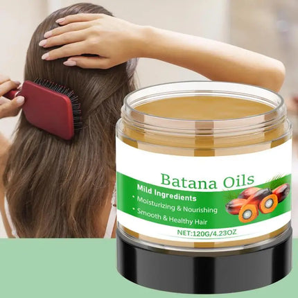 Batan aceite para el cabello acondicionador para el cabello nutritivo hidratante reparación fortalece las raíces acondicionador suavizante cuidado del cabello 120g