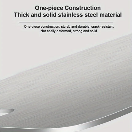 2pcs Stainless Steel Cutting Board Set - Heavy Duty Non-Slip for Meat & Vegetables | BPA Free & Rust Proof