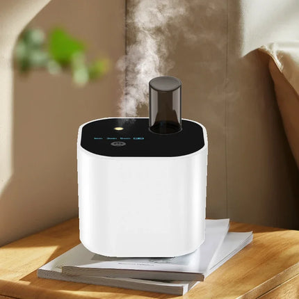 Difusor de Aroma de aceite esencial puro recargable, nebulizador de fragancia sin agua portátil USB de aire fresco para el hogar y la Oficina