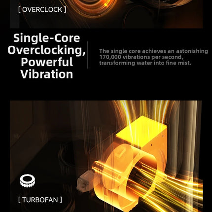 Humidificador de capacidad ultragrande de 9L, humedad constante inteligente + esterilización UV, Control WIFI, dormitorio, sala de estar y oficina