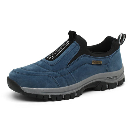 Zapatos deportivos informales antideslizantes para hombre, zapatos de senderismo resistentes al desgaste, zapatos planos cómodos para caminar a la moda para exteriores 2025, para hombre