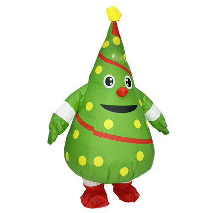 Disfraces inflables divertidos de Navidad hombre de jengibre Santa Claus elfo muñeco de nieve árbol pingüino adulto chico Halloween fiesta de Carnaval