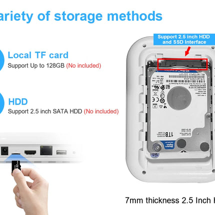 Smar 8CH NVR 5MP Kit de cámara inalámbrica Ai Humman detectar al aire libre 3MP PTZ WiFi visión nocturna CCTV sistema de vigilancia de seguridad ICsee