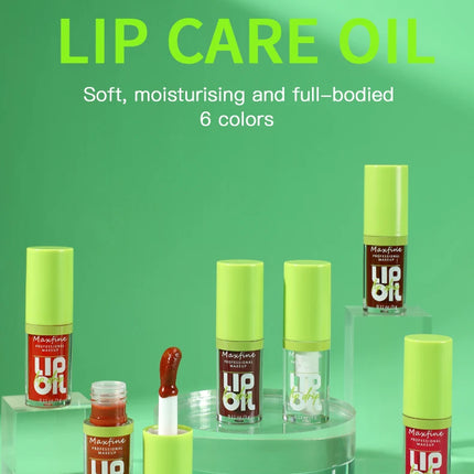 Brillo de labios hidratante de 6 tonos, aceite luminoso, líquido transparente brillo de labios hidratante, potenciador de labios natural, hacer labios