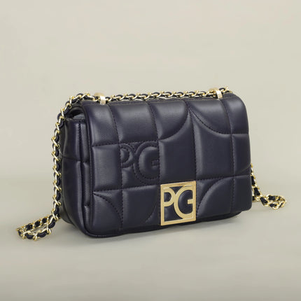 PG moda clásica Retro bolso nuevo de hombro para mujer letra Material PU fiesta bolso cruzado multifuncional nuevo diseño 2025