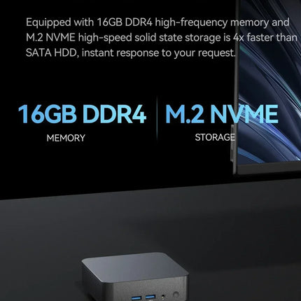 Mini PC Gamer con Windows 11 Pro – Intel Core i9, 16GB DDR4, 1TB SSD, 4K HD