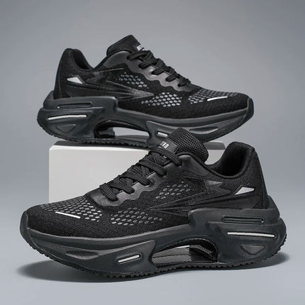 Zapatillas para correr Air Cushion especialidad maratón hombres deportes transpirables ligeros mujeres cómodas zapatillas deportivas antideslizantes ﻿