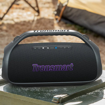 Tronsmart Bang 2 Bocina Bluetooth de 90 W con claridad de 2,1 canales, 26 horas de reproducción, audio claro de 105 dB, altavoces Snyc 100