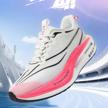 Zapatillas fluorescentes para correr CarbonBoard Marathon, deportivas para hombre, transpirables, cómodas zapatillas deportivas para mujer, suaves y resistentes al desgaste