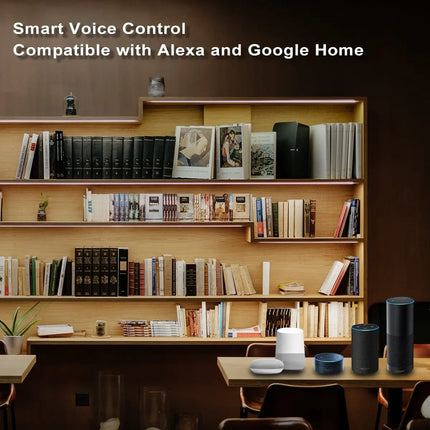 Controlador LED Tuya WiFi 12-24V – Compatible con Alexa y Google Assistant