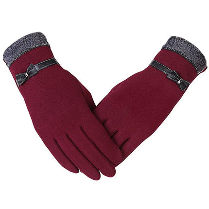 Nuevos Guantes Cálidos de Otoño e Invierno para Mujer – Térmicos, Suaves y Compatibles con Pantalla Táctil