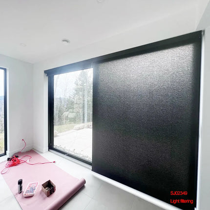 SmartMatters persianas opacas inalámbricas motorizadas para Windows Smart Zigbee Wifi Tuya Alexa Google Home Compatible