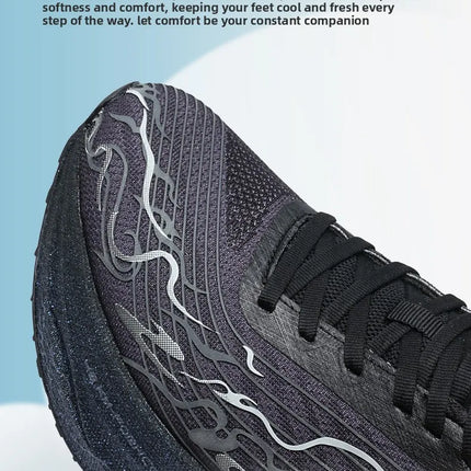 Zapatillas de correr con placa de carbono MIX 5,0 para hombres y mujeres, zapatillas de entrenamiento de absorción de impacto con rebote estable para carreras de maratón