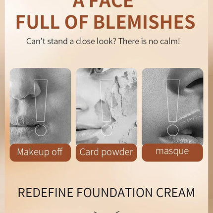 TVLV borrador base maquillaje en barra 20g, con pincel para iluminar la piel base líquida, corrector de maquillaje duradero