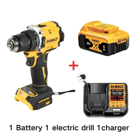 DEWALT 805 – Taladro Inalámbrico sin Escobillas 20V | Herramienta Eléctrica Compacta de Alta Precisión