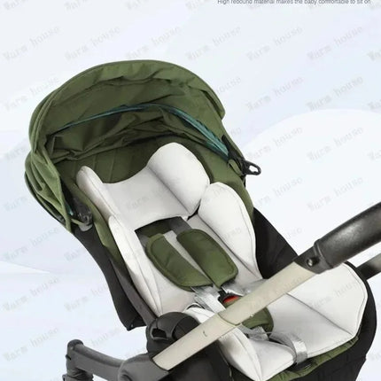 2025 NUEVO cochecito de bebé 4 en 1 carro asiento de coche cochecito de bebé multifuncional cochecitos plegables y portátiles de lujo