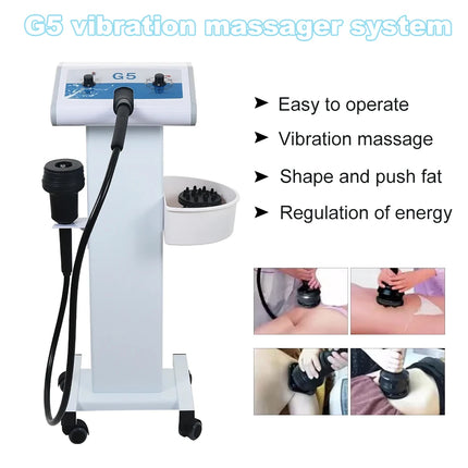 Masaje vibratorio G5, máquina de belleza para adelgazar, forma del cuerpo, pérdida de peso, cintura, relajación muscular, dispositivo anticelulítico de alta frecuencia