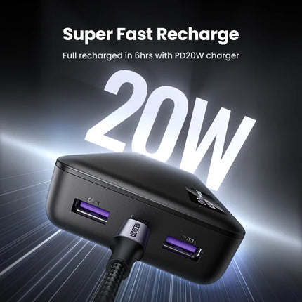 UGREEN 20000mAh PD 20W banco de energía carga rápida banco de energía portátil para iPhone 17 16 15 Pro Max Xiaomi teléfono batería externa 30W