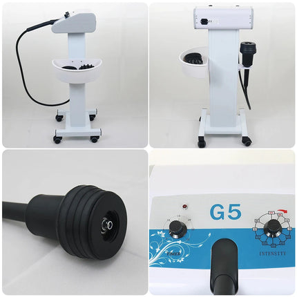 Masaje vibratorio G5, máquina de belleza para adelgazar, forma del cuerpo, pérdida de peso, cintura, relajación muscular, dispositivo anticelulítico de alta frecuencia